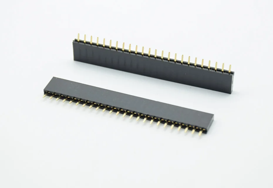 5Pcs 2.54mm 40Pin Single Row Straight Female Pin Header Strip PBC For Ardunio